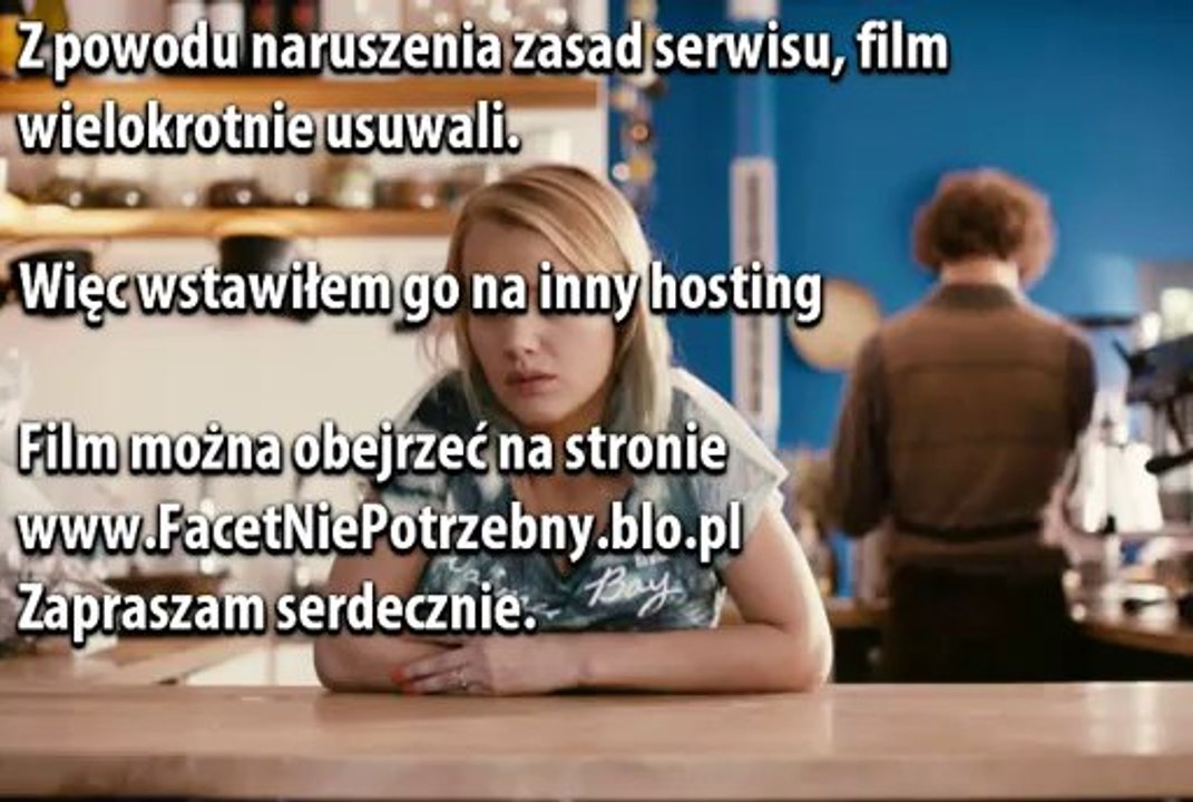Facet (nie)potrzebny od zaraz online pl HD nic nie tnie