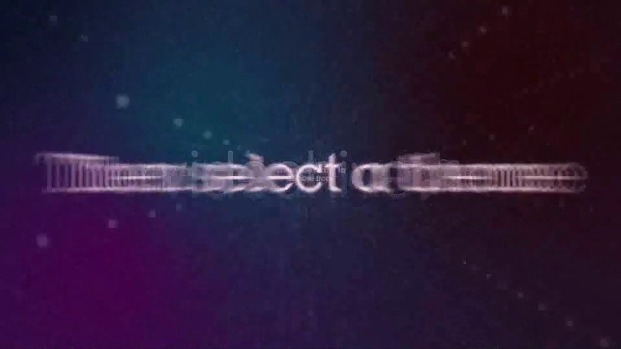 Warp in Text - After Effects Template