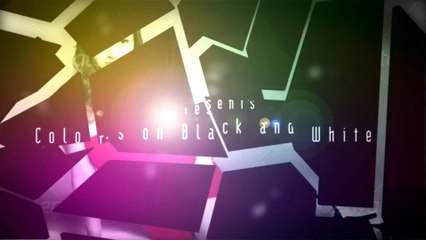 Shatter Glass Colors On Black And White - After Effects Template
