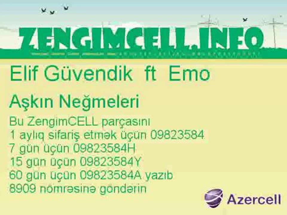 Zengimcell - Elif Güvendik ft Emo - Aşkın Neğmeleri