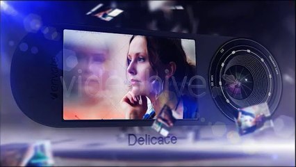 Words Inside of Picture - After Effects Template