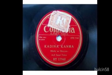 ARİF SAMİ TOKER - KADINA KANMA - TAŞ PLAK