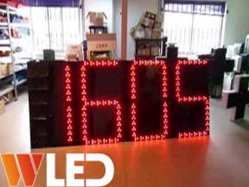 Kit pour afficheur LED chiffre & HDT - WLED