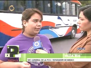 Universitarios se movilizarán de manera "pacífica" hasta la Fiscalía