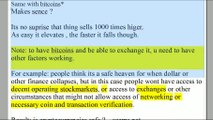 Bitcoins Basic Observations that people dont note