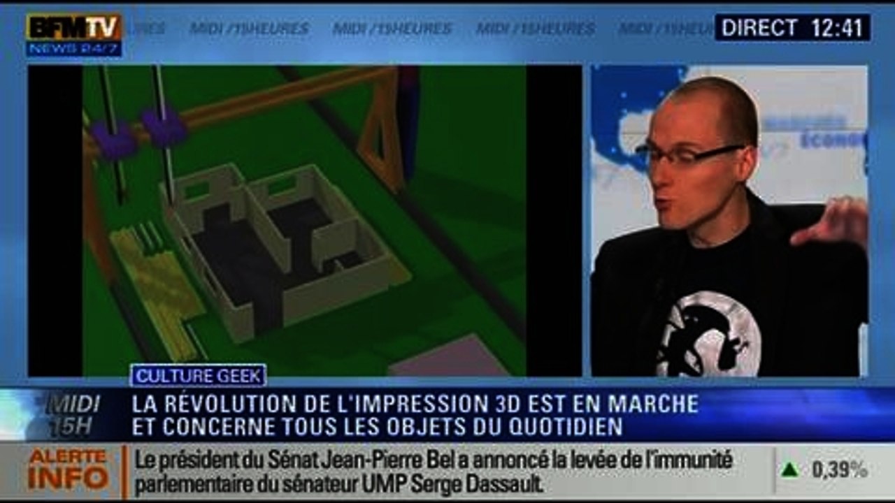 Culture Geek: L'impression 3D, une révolution en marche - 12/02