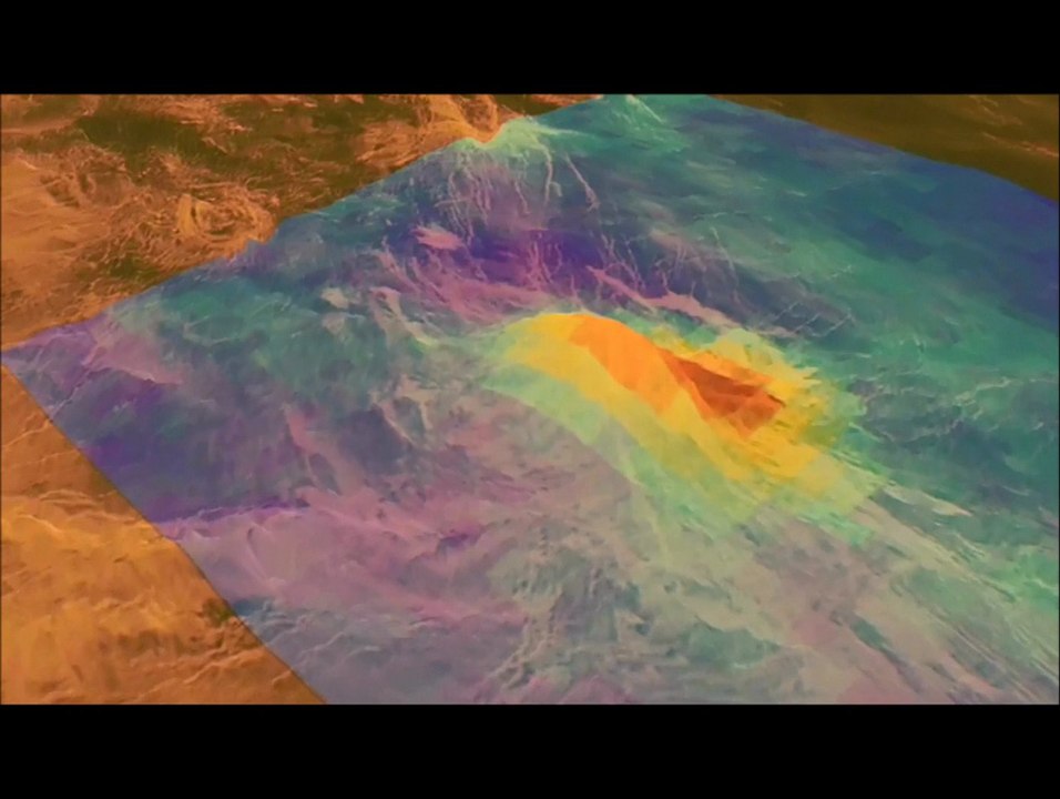 Venus Volcano Saturns Auroras