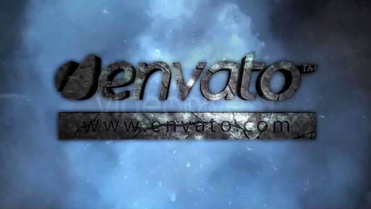 Stormy Stone Logo - After Effects Template