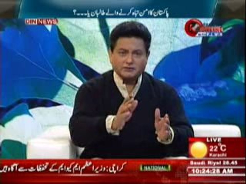 Pakistan Online with PJ Mir (Pakistan Ka Aman Tabah Karnr Wale Talbaan Ya .........???) 12 February 2014 Part-2