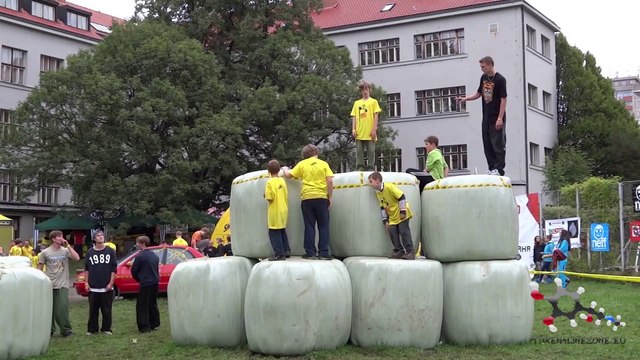 ADTeam - Sideflip on Big Shock Parkour&Freerun Jam Říčany - Slowmotion