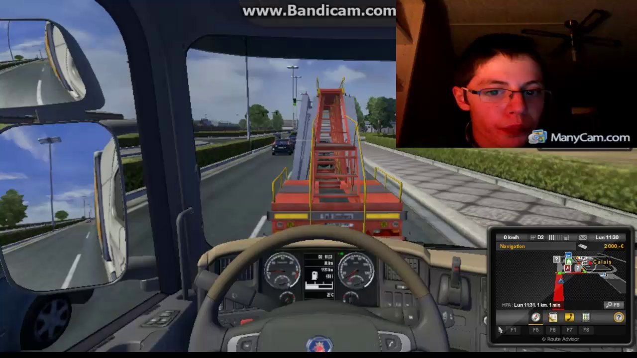 1 er épisode sur EURO TRUCK SIMULATOR (2)