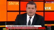 Canlı yayında isyan etti: Sürekli Başbakan Erdoğan konuşuyor
