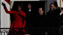 Hollande honoured with glitzy state dinner at the White House