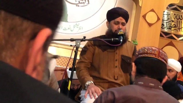 Owais Raza Qadri Allah Hoo new urdu naat 2014 manchester mehfile naat 2104