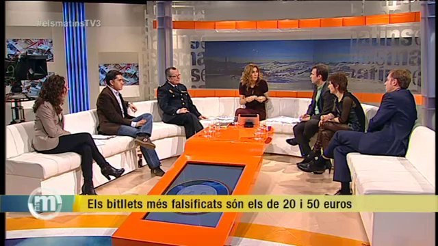 TV3 - Els Matins - Augmenten les falsificacions de bitllets