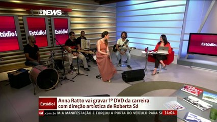 'É clima de festa total', diz Anna Ratto sobre gravação de seu primeiro DVD