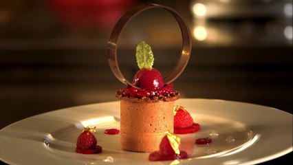 La confidence chocolat aux framboises par Pascal Pochon