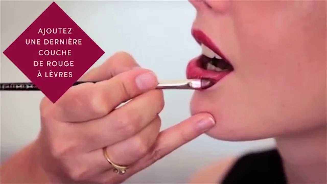 Tuto maquillage: Un rouge à lèvres, deux styles