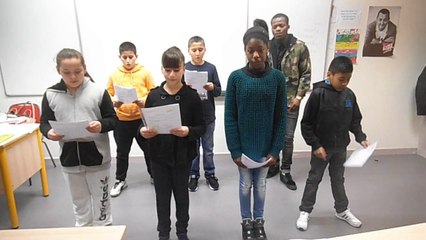 Dis-moi dix mots Slam Collège Maria Casarès