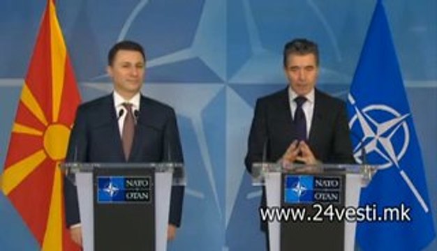 GRUEVSKI RASMUSEN NATO BRISEL