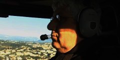 Philippe Martin survole le Var en hélicoptère pour comprendre les inondations régulières - 12/02