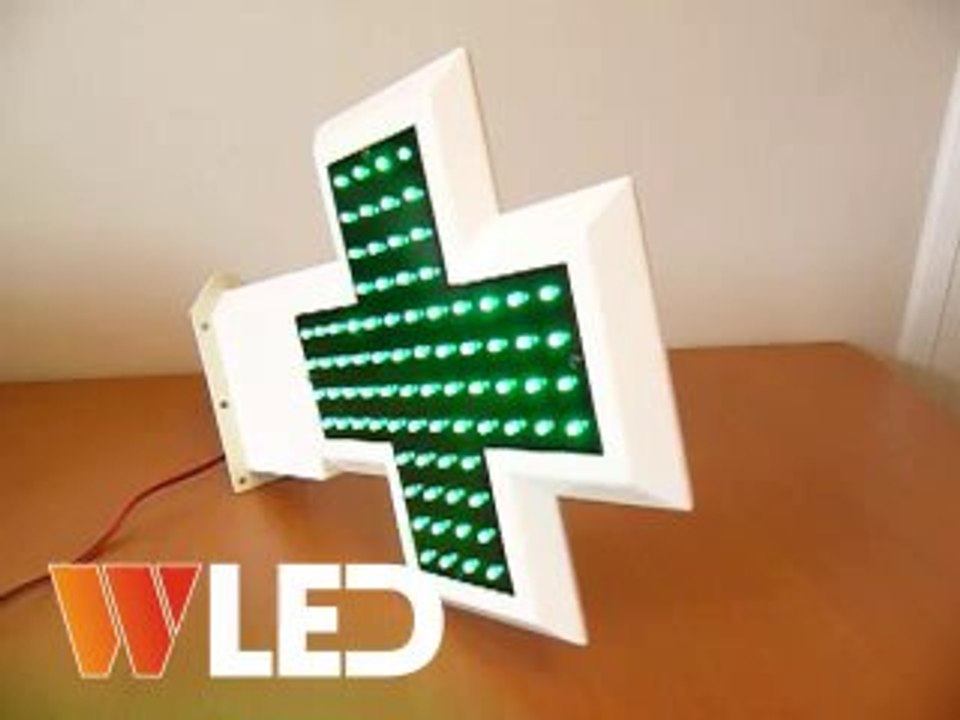 Zed Baby - rappel d'enseigne croix LED - WLED