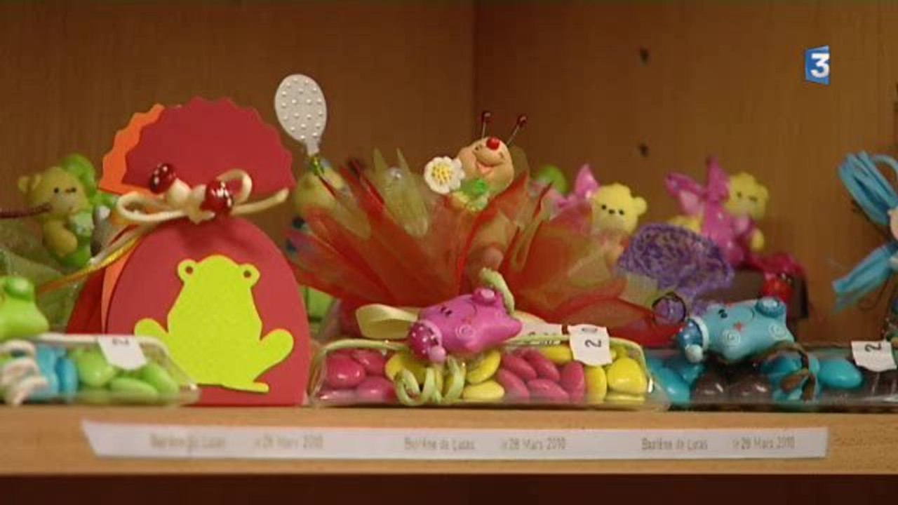 A  Sommières (Gard) , une entreprise vend des dragées sur internet