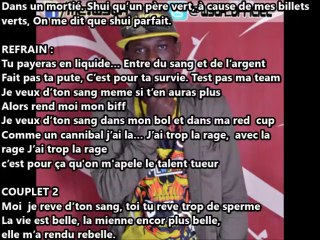 MC WYGA - AVEC LA RAGE (LYRICS) - DJ KHALED - FED UP REMIX