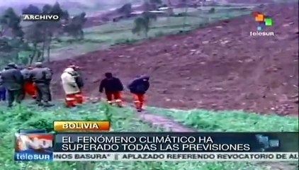 Sectores productivos del campo boliviano los más afectados por lluvias