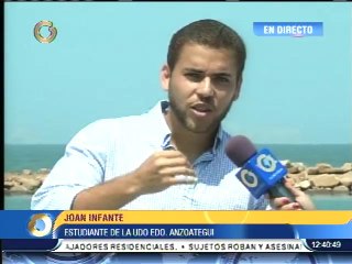 Movilización fue pacífica, afirma estudiante de Anzoátegui