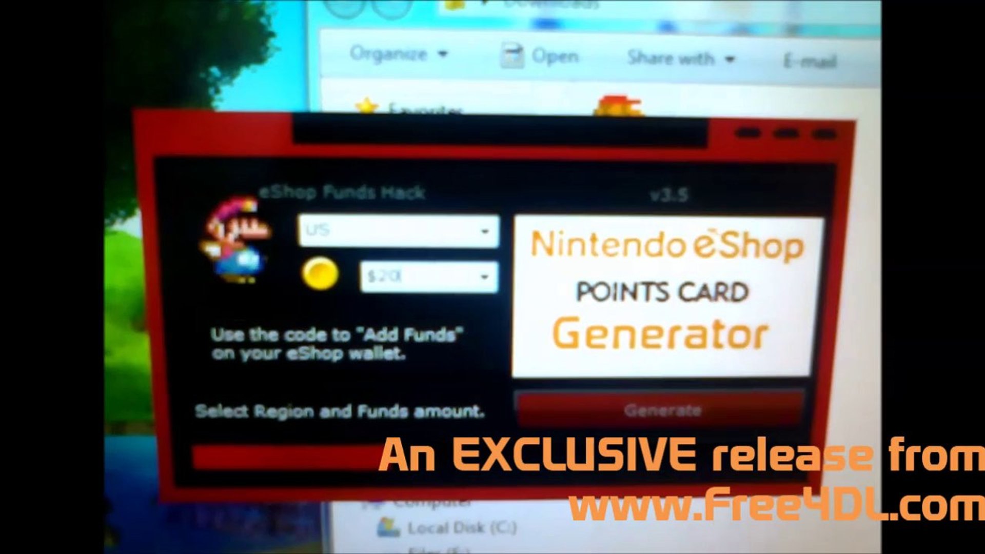 Generateur de code nintendo gratuit