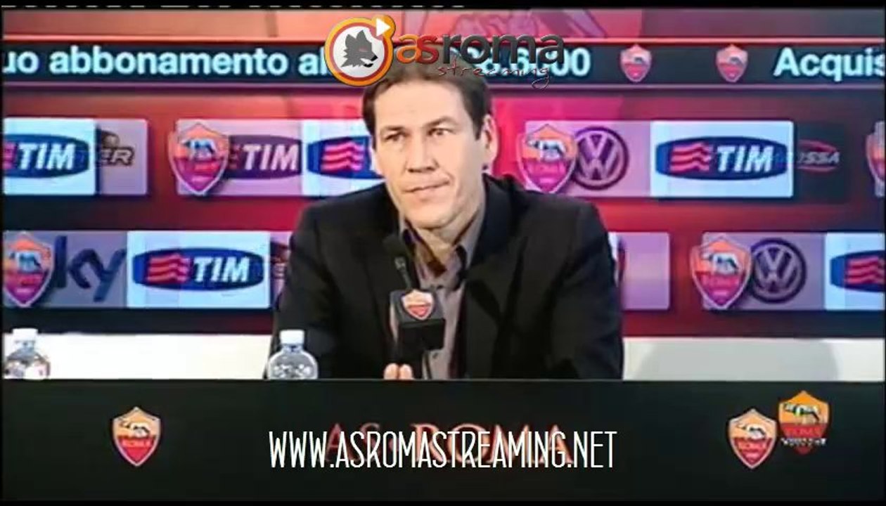 11/02/2014 - CONFERENZA STAMPA GARCIA