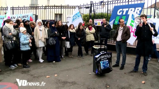 Des profs de lycées en ZEP dans la rue