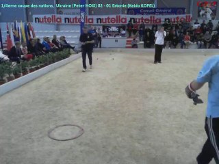 quart de finale coupe des nations, Ukraine (Peter HOIS) - Estonie (Keido KOPEL)