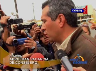 Eprueban vacancia de consejero por inasistencias injustificadas