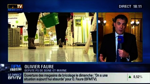 BFM Story: Travail dominical: les magasins de bricolage devront fermer le dimanche - 12/02
