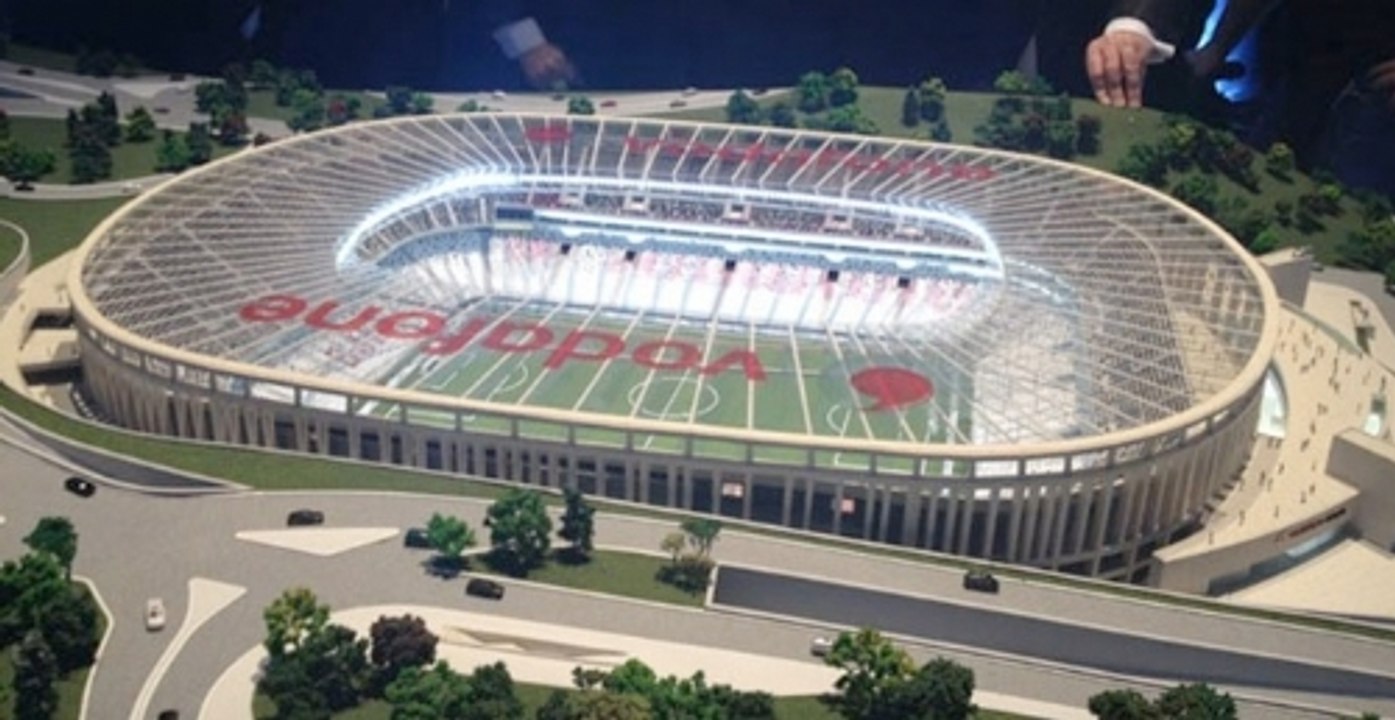 Beşiktaş'ın Yeni Stadı, Vodafone Arena Tanıtıldı