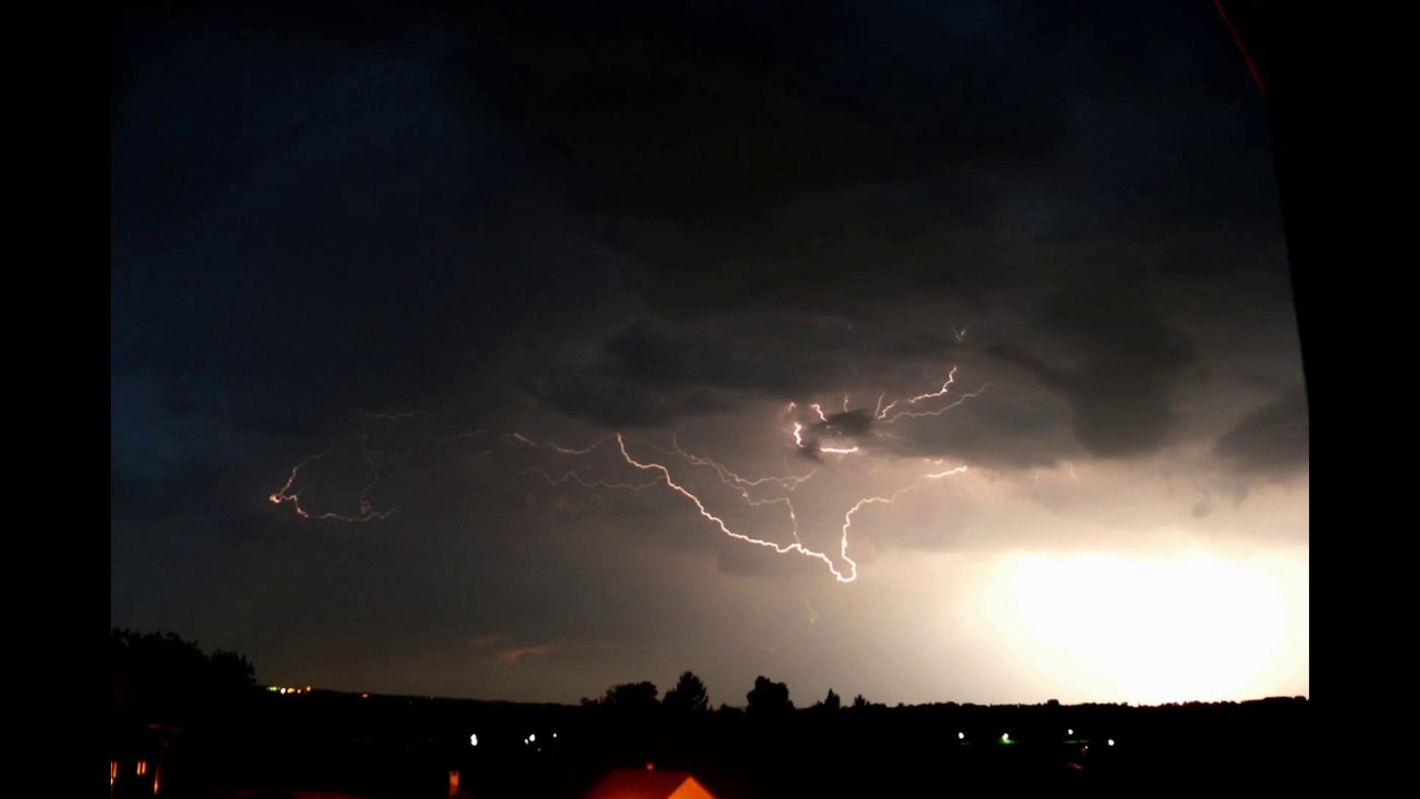 orages du 25 mai 2012 à St Genix sur Guiers