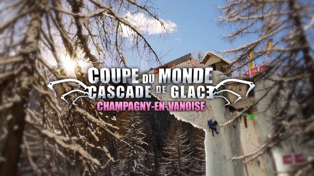 La Coupe du monde d'escalade sur glace à Champagny