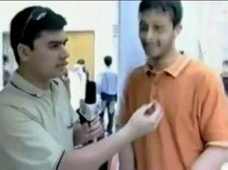 Atif Aslam siging for the very 1st time on TV as a Public