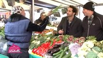 Florent Peyre fait son show au marché - [09/02/2014]