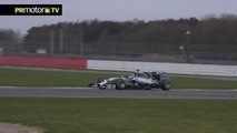 Sonido del motor en el nuevo Mercedes AMG Petronas F1 W05 - Nico Rosberg Shakedown en PRMotor TV (HD)