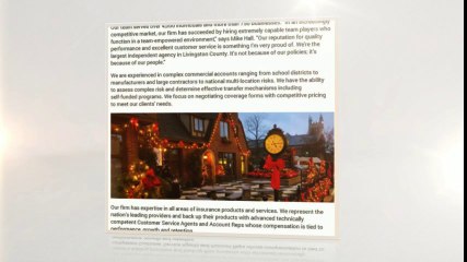 Providing Insurance For Livingston County Business Owners