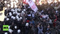 Turkey: Tear gas and water cannons disperse hundreds in Ankara