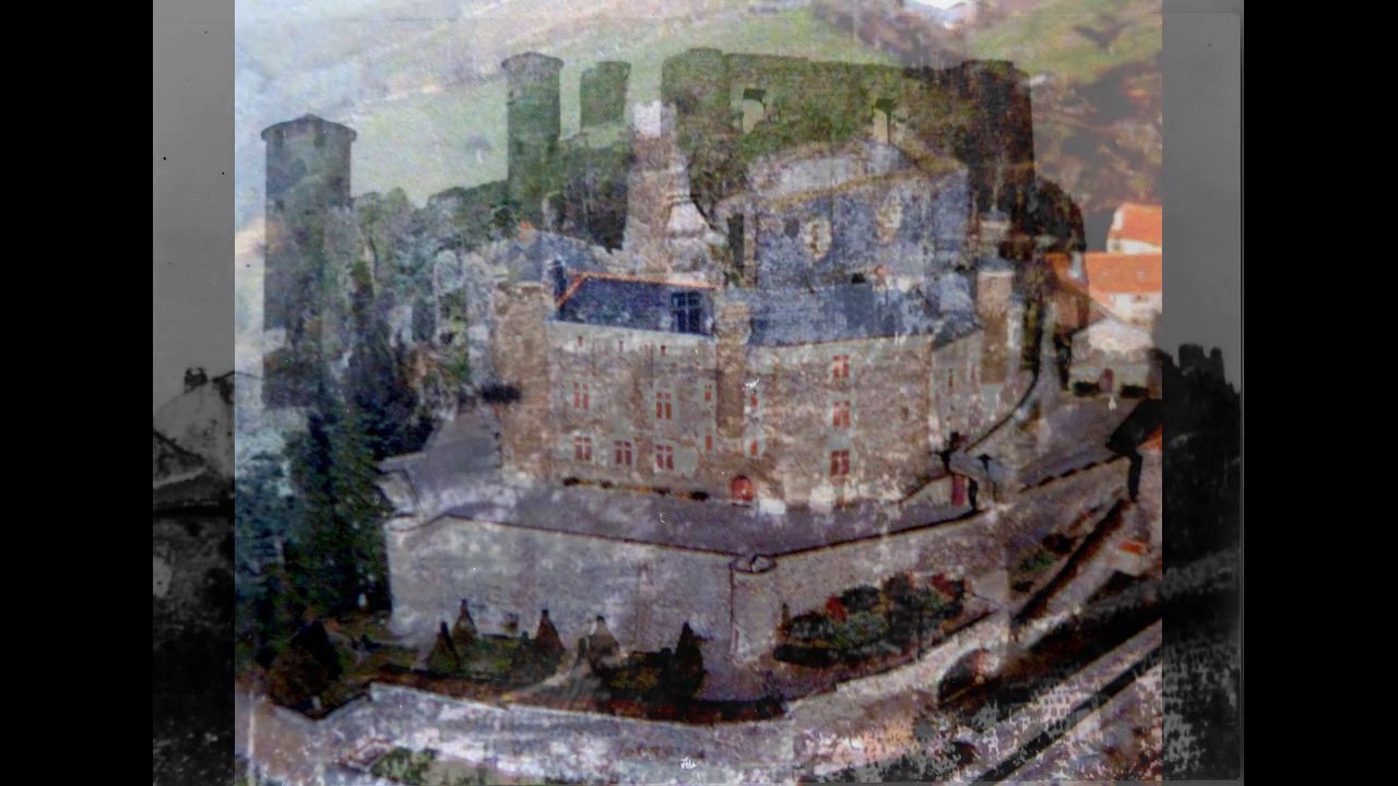 ARSAC  EN  VELAY  LE  CHATEAU  DE  BOUZOLS  REALISE  PAR  FABRICE  GARNIER