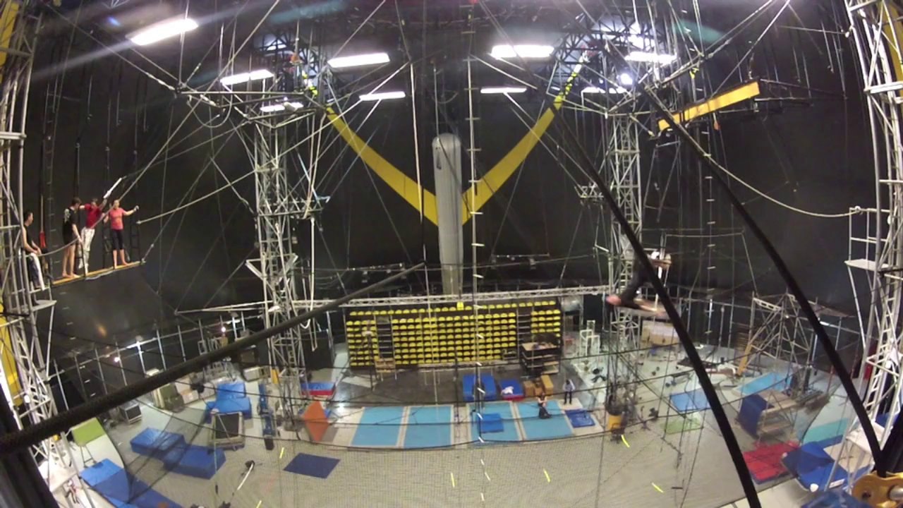 Trapèze volant / Flying trapeze Session Février 2014