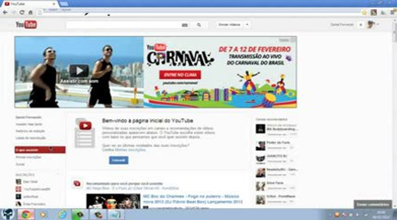 Google Chrome SEM SOM ! Como arrumar aki !(240p_H.263-MP3 HD)