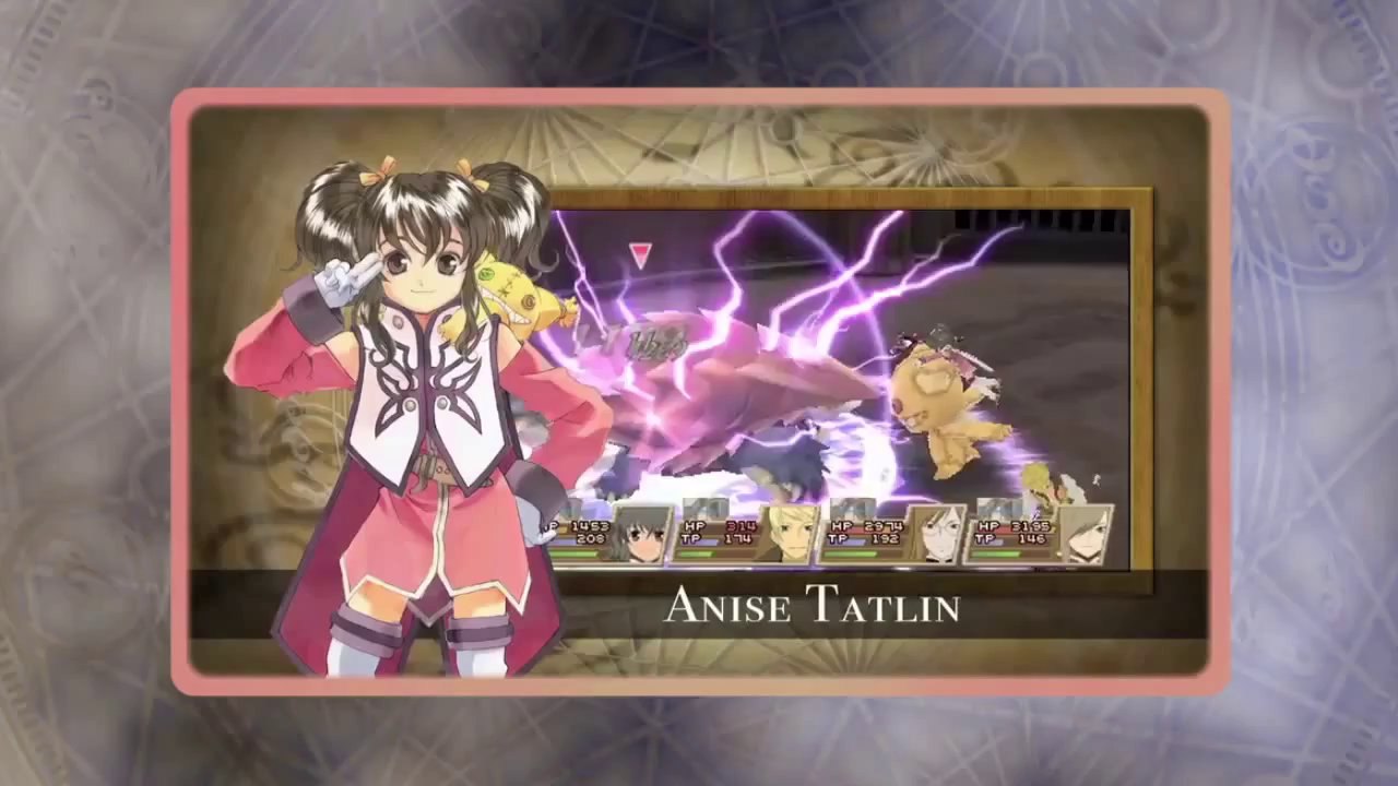 Tales of the Abyss 3DS Anise Tatlin Trailer