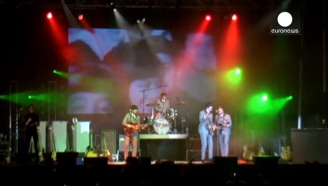 First US Beatles concert recreated 50 years on