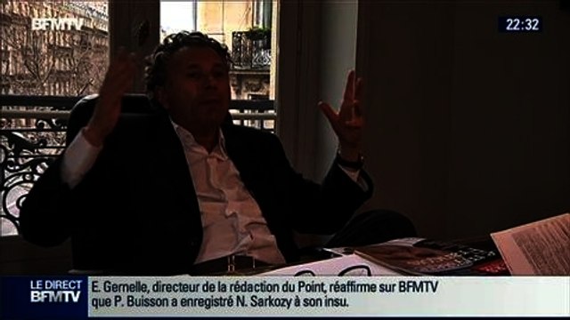 Le Soir BFM: Patrick Buisson enregistrait en secret les conversations confidentielles de Nicolas Sarkozy , Le Point - 12/02 1/7